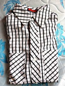 Men&#39;s Checkered Long Sleeve Shirt