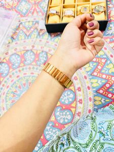 Titan Rose Gold Watch - Nt2715wm01f