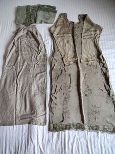 kurti plazzo dupatta set