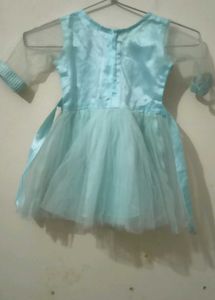 Cute Blue Party Dress