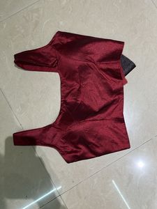Maroon Readymade Blouse