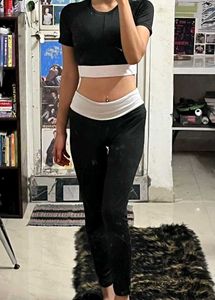 URBANIC Black Activewear Set