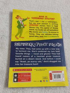 Geronimo Stilton Shipwreck On The  pirate Is Lands