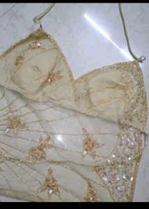 Embellished Sheer Top