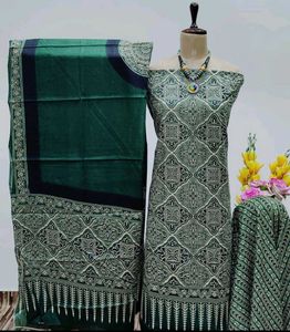 Ajrakh Print Dress Material