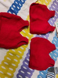 Set Of Three Handmade Inner Warmer