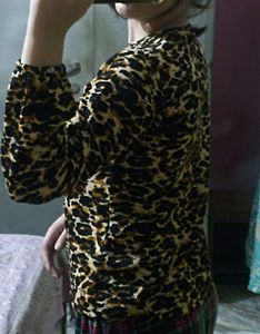 Animal Print Top