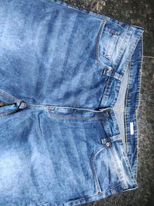 Spykar 40 size Blue Denim Jeans