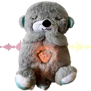 Breathing Teddy Bear Soft Toy