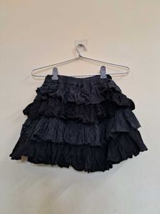 Pinterest Black Layer Skirt