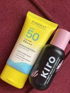Insight Sunscreen & Kiro Serum Foundation