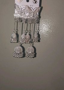 Butterfly Jhumka Earrings