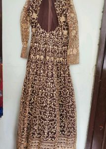 HEAVY BRIDAL ANARKALI GOWN  WITH 👌  😍 FULL DIAMO
