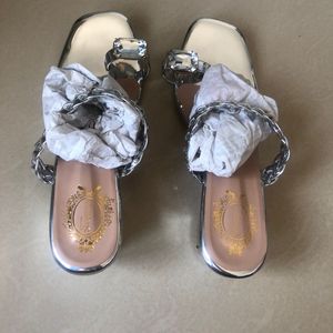 New Silver Formal Heels
