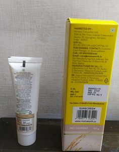 Mamaearth Rice Water Sunscreen &amp; Face Wash