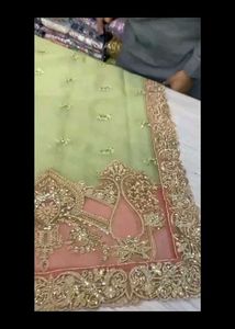 Embroidered Net Fabric