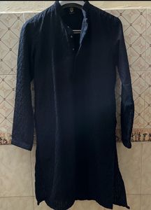 Stylish Embroidered Kurta Manyavar