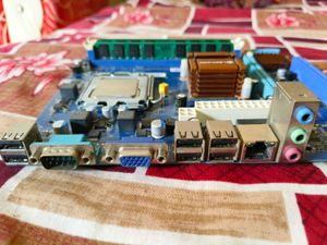 Motherboard Combo For PC Computer Core 2 Duo