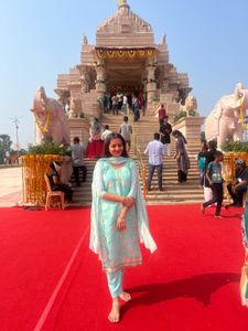 Elegant Light Blue Salwar Suit