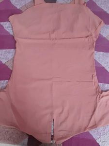 A Beautiful Full Sleeve Peach Color Top