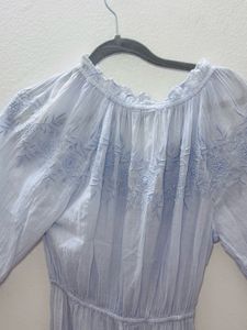 M&amp;S Blue Dress