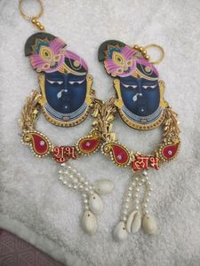 Beautiful Shrinath G Shubh Labh Pair
