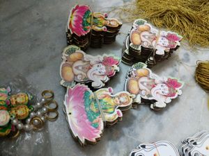 🥰Diwali Special 🥰 6 Ganesh Lakshmi MDF Cutouts