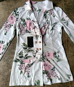 Women Floral Print Skirt &amp; Top Co-Ord Set
