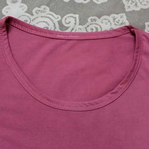 Pink &#34;Whatever&#34; Tee
