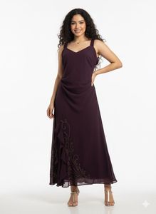 Elegant Plum Dress