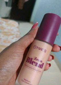 Mars Zero Blend Foundation -07 Caramel Glow