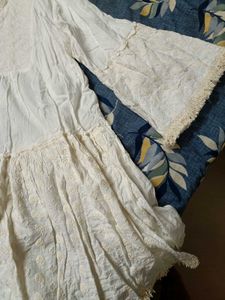 White Embroidered Dress