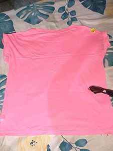 Pink Graphic Tee