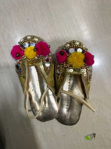Cute Beaded Flats