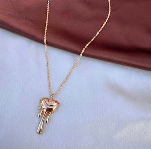 Dripping Gold Necklace (Anti Tarnish)