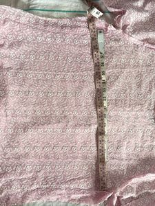 Pink Embroidery Kurti