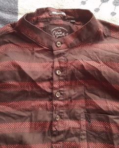 Stylish Mandarin Collar Shirt