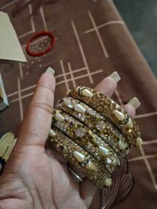Bangles with Pearls