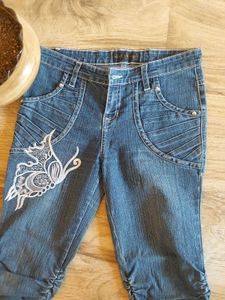Denim Capree