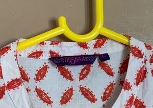 Pure Cotton Kurta From TRISHAA By Pantaloons