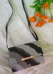 Grey Sling Bag