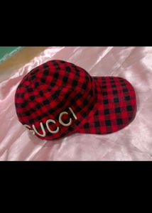 Gucci Plaid Baseball Cap