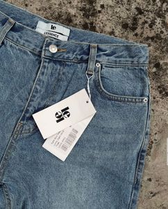 Wide Leg Denim Jeans