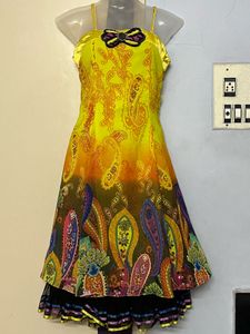 Pintrest Korean Colorful Girls&#39; Dress
