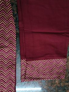 Elegant Maroon Kurta Pant Set