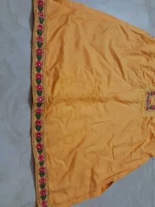 Elegant Yellow Kurta