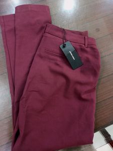 Vero Moda Trousers Burgundy