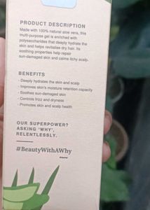 Sealed Packed Aloe Vera &amp; Under Eye Gel Combo😍