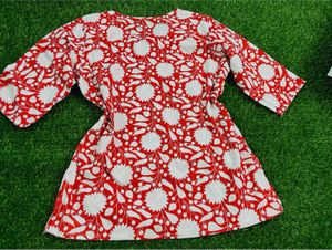 Cotton Short Kurti M Size