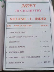 NEET Chemistry Volumes